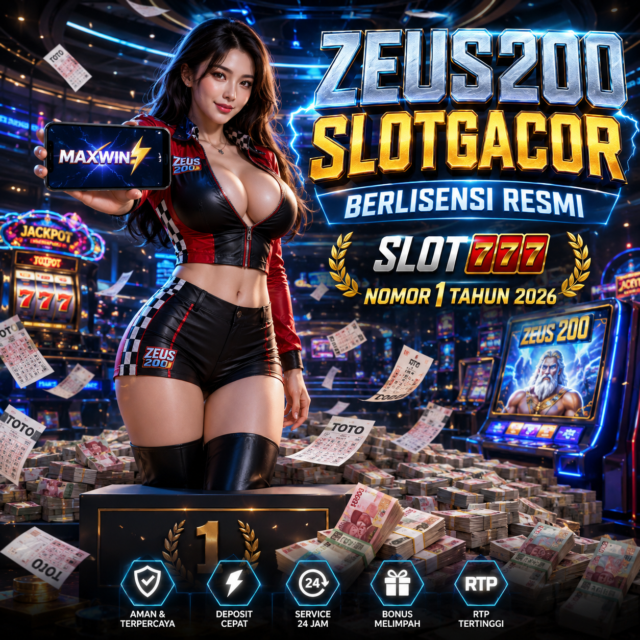 ZEUS200 SLOTGACOR Berlisensi Resmi Slot777 Nomor 1 Tahun 2026
